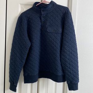 Faherty Epic Quilted Fleece Pullover - New w/ tag